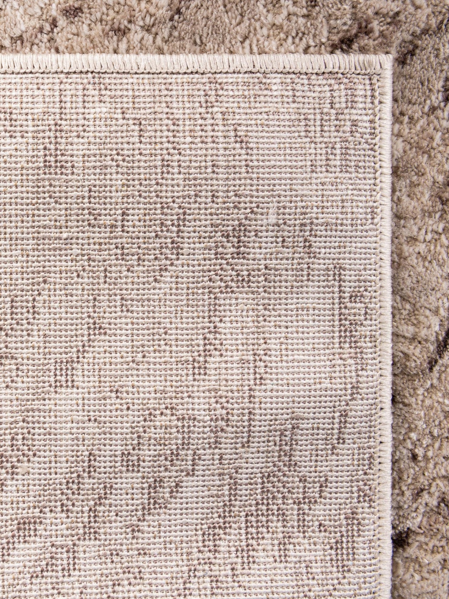 Brown 2' x 3' Oasis Rectangle Area Rug 65% Polypropylene & 35% Polyester Contemporary Carpet for Living Rooms, Bedroom, Kitchen, Dining, Office for Sale at Rug Engine
