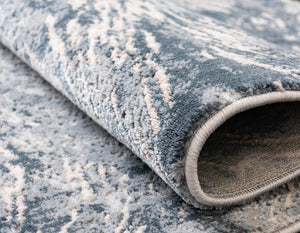 Gray 2' x 12' Oasis Runner Area Rug 65% Polypropylene & 35% Polyester Contemporary Carpet for Living Rooms, Bedroom, Kitchen, Dining, Office for Sale at Rug Engine