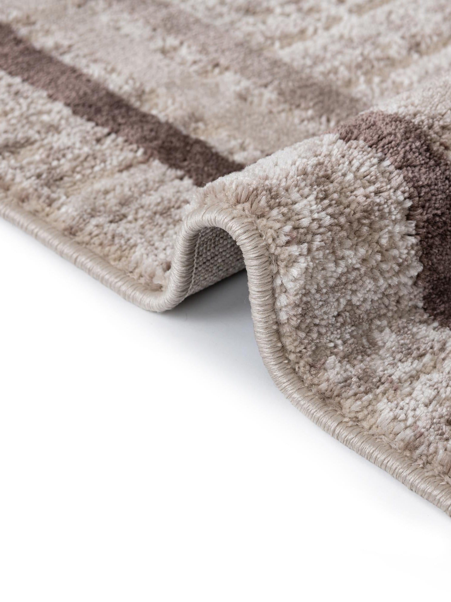 Brown 5' x 8' Oasis Oval Area Rug 65% Polypropylene & 35% Polyester Contemporary Carpet for Living Rooms, Bedroom, Kitchen, Dining, Office for Sale at Rug Engine