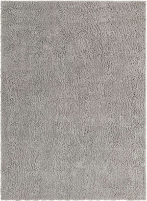 Light Gray 8' x 11' Everyday Shag Rectangle Area Rug Thick Soft Touch Fluffy & Plush Shaggy Pile 100% Polypropylene With Cotton Backing Durable  Carpet for Sale at Rug Engine