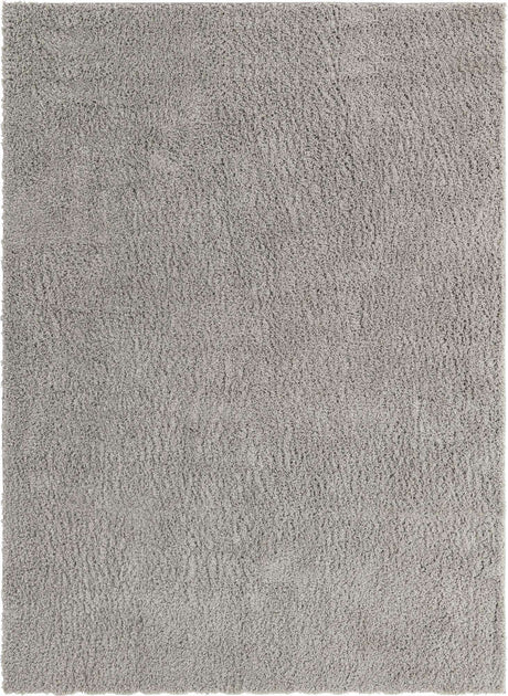 Light Gray 8' x 11' Everyday Shag Rectangle Area Rug Thick Soft Touch Fluffy & Plush Shaggy Pile 100% Polypropylene With Cotton Backing Durable  Carpet for Sale at Rug Engine