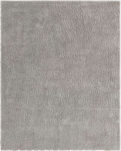 Light Gray 8' x 10' Everyday Shag Rectangle Rug