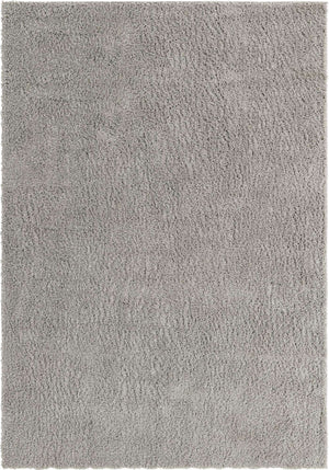 Light Gray 7' x 10' Everyday Shag Rectangle Area Rug Thick Soft Touch Fluffy & Plush Shaggy Pile 100% Polypropylene With Cotton Backing Durable  Carpet for Sale at Rug Engine