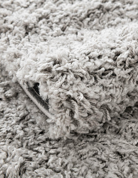Light Gray 2' 2 x 3' Everyday Shag Rectangle Area Rug Thick Soft Touch Fluffy & Plush Shaggy Pile 100% Polypropylene With Cotton Backing Durable  Carpet for Sale at Rug Engine