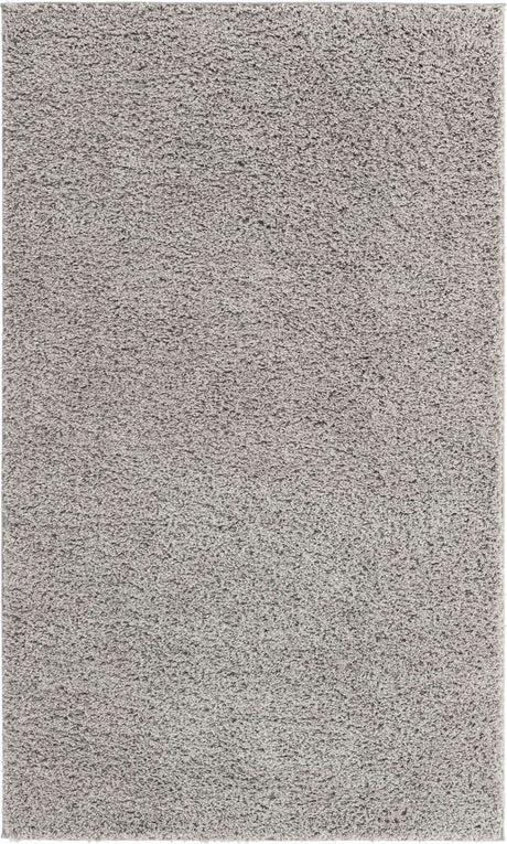 Light Gray 5' x 8' Everyday Shag Rectangle Area Rug Thick Soft Touch Fluffy & Plush Shaggy Pile 100% Polypropylene With Cotton Backing Durable  Carpet for Sale at Rug Engine