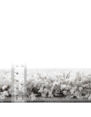 Light Gray 7' 10 x 7' 10 Everyday Shag Square Area Rug Thick Soft Touch Fluffy & Plush Shaggy Pile 100% Polypropylene With Cotton Backing Durable  Carpet for Sale at Rug Engine