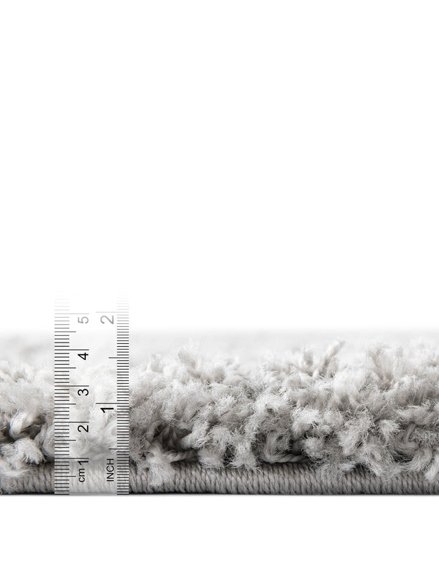 Light Gray 7' 10 x 7' 10 Everyday Shag Square Area Rug Thick Soft Touch Fluffy & Plush Shaggy Pile 100% Polypropylene With Cotton Backing Durable  Carpet for Sale at Rug Engine