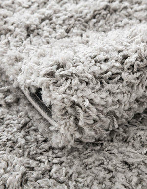 Light Gray 3' 3 x 3' 3 Everyday Shag Square Area Rug Thick Soft Touch Fluffy & Plush Shaggy Pile 100% Polypropylene With Cotton Backing Durable  Carpet for Sale at Rug Engine