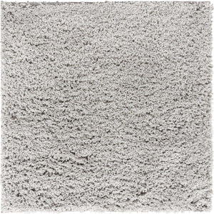 Light Gray 3' 3 x 3' 3 Everyday Shag Square Area Rug Thick Soft Touch Fluffy & Plush Shaggy Pile 100% Polypropylene With Cotton Backing Durable  Carpet for Sale at Rug Engine
