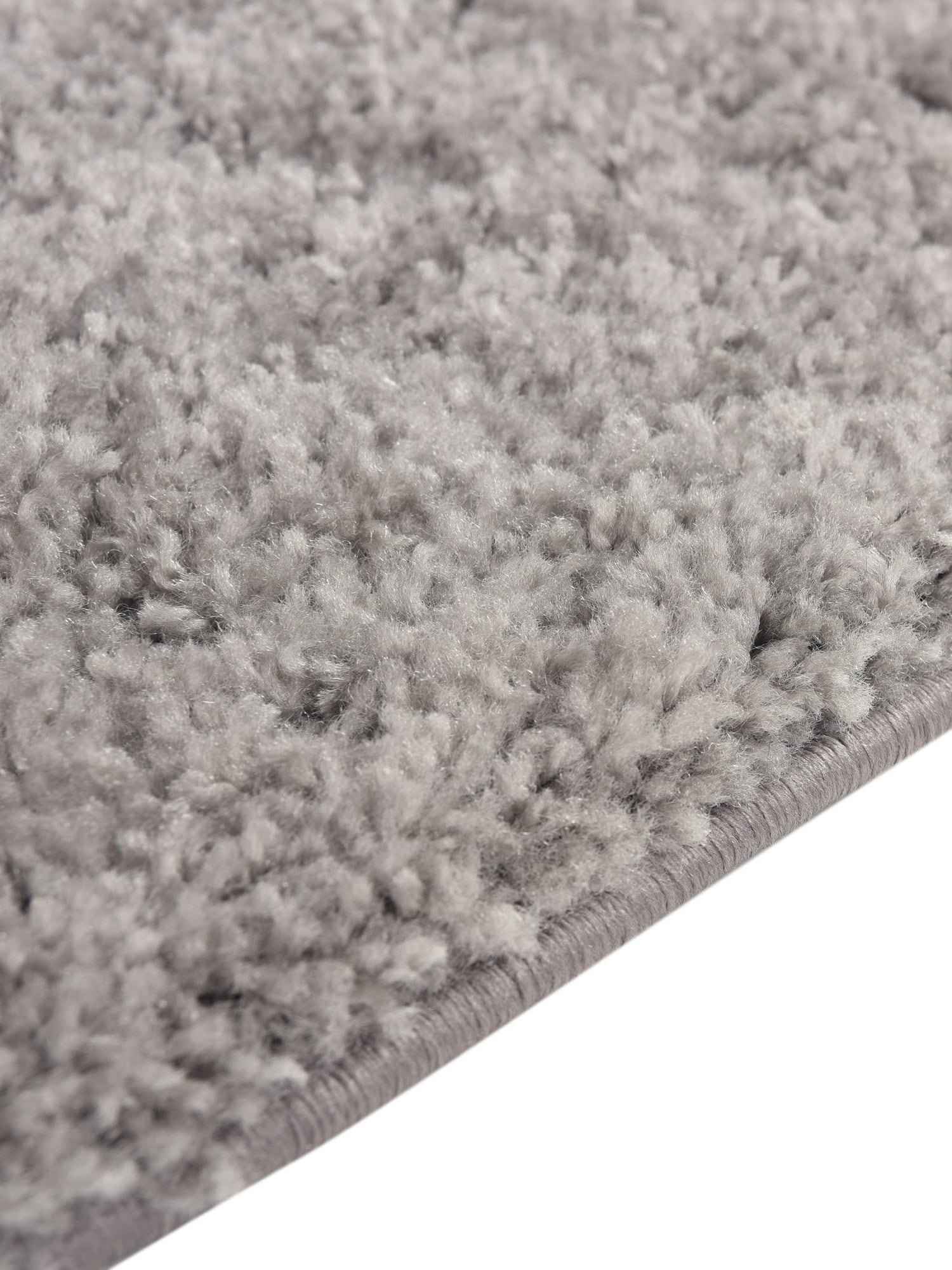 Light Gray 7' x 7' Everyday Shag Round Area Rug Thick Soft Touch Fluffy & Plush Shaggy Pile 100% Polypropylene With Cotton Backing Durable  Carpet for Sale at Rug Engine