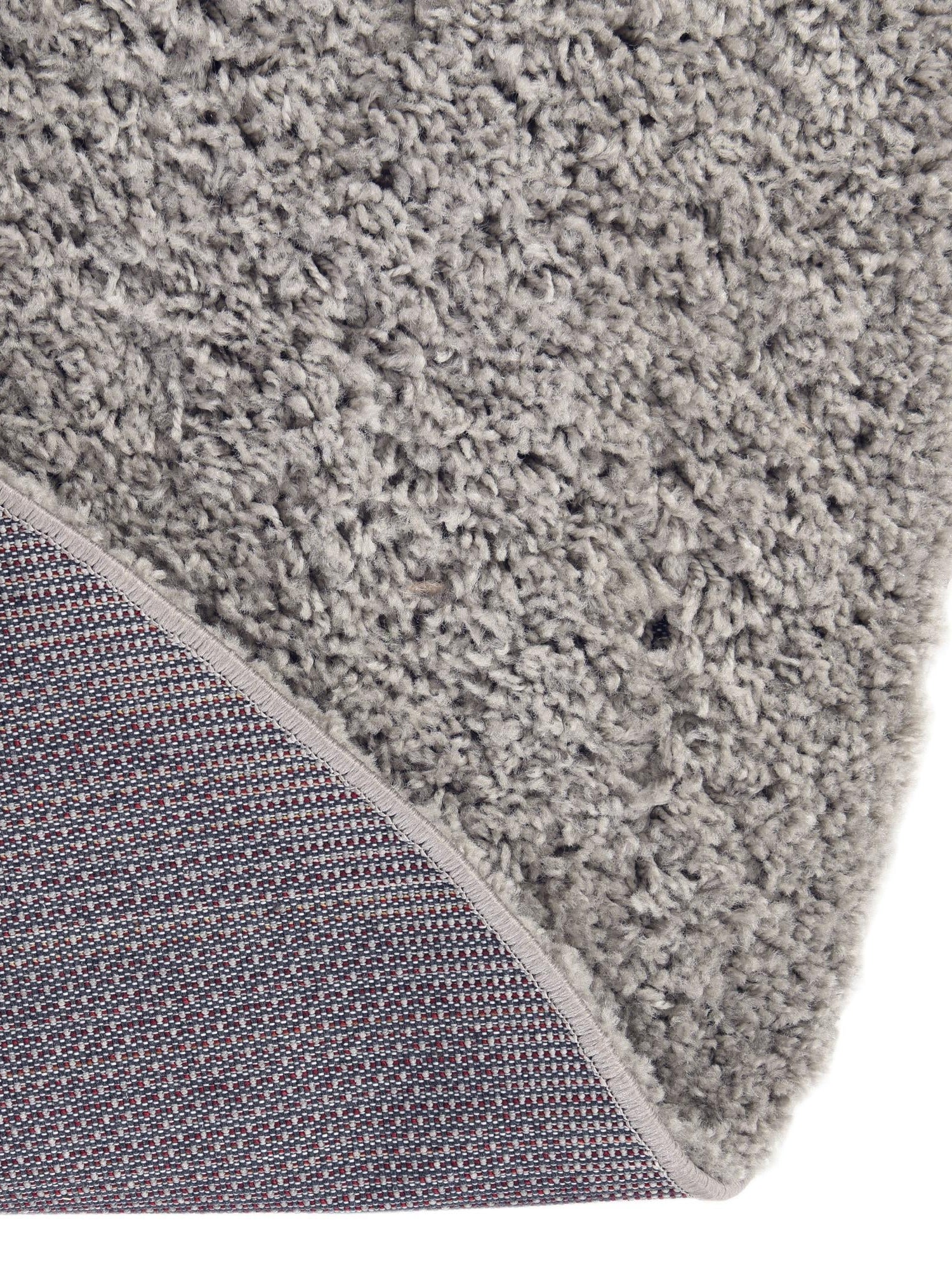 Light Gray 12' 4 x 12' 4 Everyday Shag Round Area Rug Thick Soft Touch Fluffy & Plush Shaggy Pile 100% Polypropylene With Cotton Backing Durable  Carpet for Sale at Rug Engine