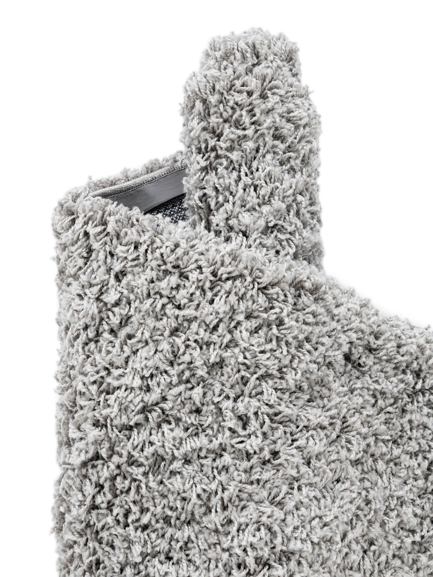 Light Gray 12' 4 x 12' 4 Everyday Shag Round Area Rug Thick Soft Touch Fluffy & Plush Shaggy Pile 100% Polypropylene With Cotton Backing Durable  Carpet for Sale at Rug Engine