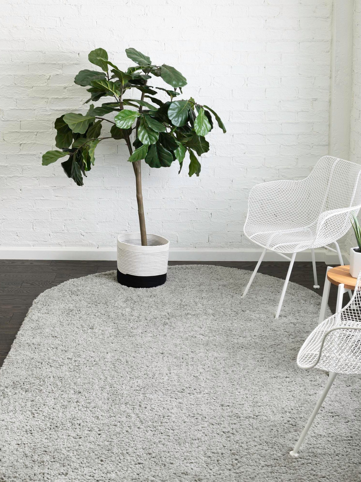 Light Gray 3' 3 x 5' 3 Everyday Shag Oval Area Rug Thick Soft Touch Fluffy & Plush Shaggy Pile 100% Polypropylene With Cotton Backing Durable  Carpet for Sale at Rug Engine
