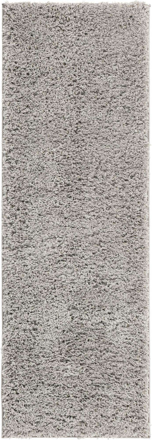 Light Gray 2' 2 x 6' 7 Everyday Shag Runner Area Rug Thick Soft Touch Fluffy & Plush Shaggy Pile 100% Polypropylene With Cotton Backing Durable  Carpet for Sale at Rug Engine