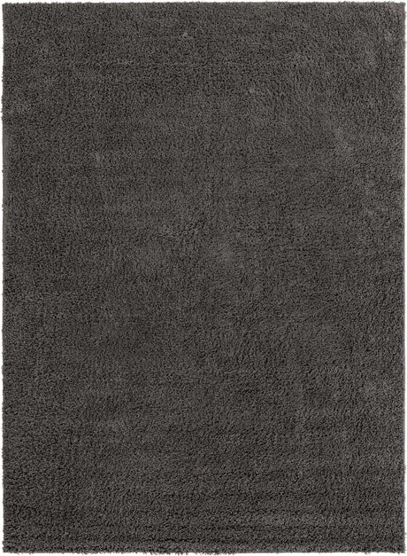 Dark Gray 9' x 12' Everyday Shag Rectangle Area Rug Thick Soft Touch Fluffy & Plush Shaggy Pile 100% Polypropylene With Cotton Backing Durable  Carpet for Sale at Rug Engine