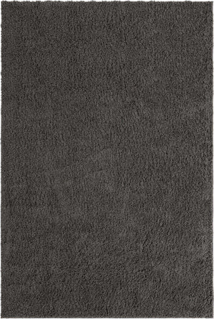 Dark Gray 8' x 11' Everyday Shag Rectangle Area Rug Thick Soft Touch Fluffy & Plush Shaggy Pile 100% Polypropylene With Cotton Backing Durable  Carpet for Sale at Rug Engine
