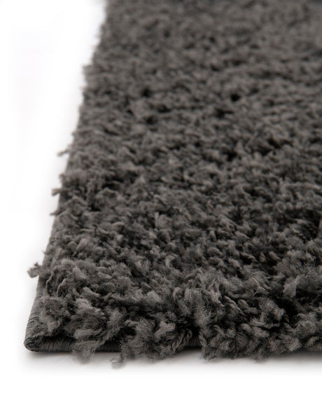Dark Gray 3' 3 x 5' 3 Everyday Shag Rectangle Area Rug Thick Soft Touch Fluffy & Plush Shaggy Pile 100% Polypropylene With Cotton Backing Durable  Carpet for Sale at Rug Engine