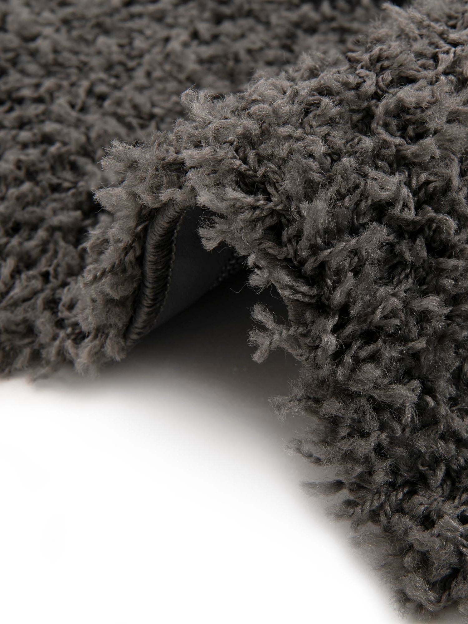 Dark Gray 10' x 13' Everyday Shag Rectangle Area Rug Thick Soft Touch Fluffy & Plush Shaggy Pile 100% Polypropylene With Cotton Backing Durable  Carpet for Sale at Rug Engine