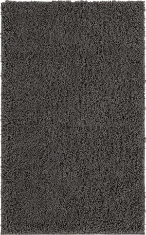 Dark Gray 3' 3 x 5' 3 Everyday Shag Rectangle Area Rug Thick Soft Touch Fluffy & Plush Shaggy Pile 100% Polypropylene With Cotton Backing Durable  Carpet for Sale at Rug Engine