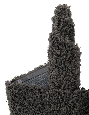 Dark Gray 3' 3 x 3' 3 Everyday Shag Square Area Rug Thick Soft Touch Fluffy & Plush Shaggy Pile 100% Polypropylene With Cotton Backing Durable  Carpet for Sale at Rug Engine