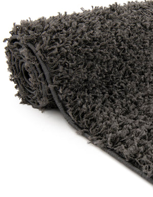 Dark Gray 3' 3 x 3' 3 Everyday Shag Square Area Rug Thick Soft Touch Fluffy & Plush Shaggy Pile 100% Polypropylene With Cotton Backing Durable  Carpet for Sale at Rug Engine