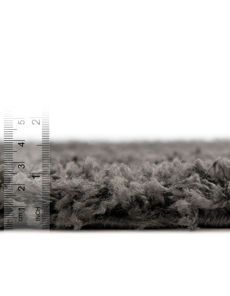 Dark Gray 7' 10 x 7' 10 Everyday Shag Octagon Area Rug Thick Soft Touch Fluffy & Plush Shaggy Pile 100% Polypropylene With Cotton Backing Durable  Carpet for Sale at Rug Engine