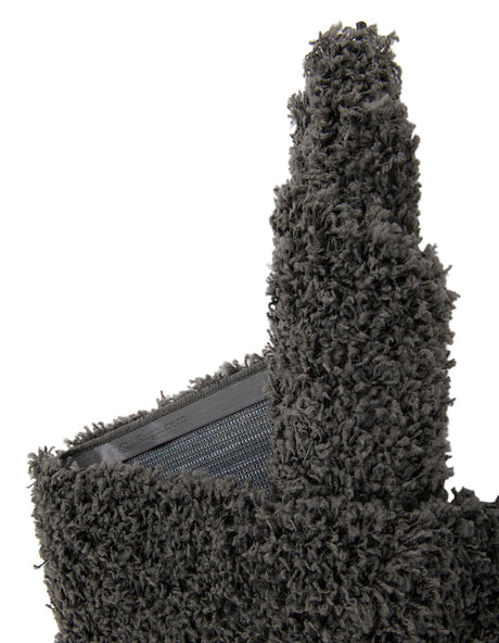 Dark Gray 7' 10 x 7' 10 Everyday Shag Octagon Area Rug Thick Soft Touch Fluffy & Plush Shaggy Pile 100% Polypropylene With Cotton Backing Durable  Carpet for Sale at Rug Engine