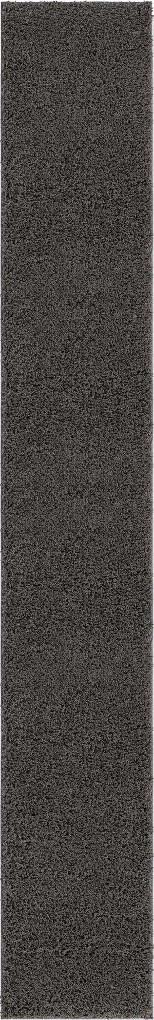 Dark Gray 2' 6 x 16' 5 Everyday Shag Runner Area Rug Thick Soft Touch Fluffy & Plush Shaggy Pile 100% Polypropylene With Cotton Backing Durable  Carpet for Sale at Rug Engine