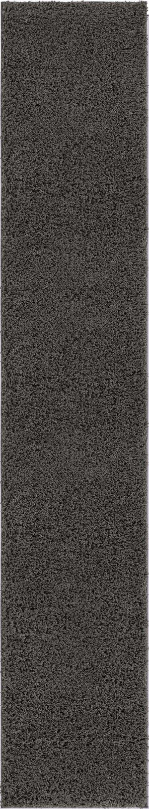 Dark Gray 2' 6 x 13' Everyday Shag Runner Area Rug Thick Soft Touch Fluffy & Plush Shaggy Pile 100% Polypropylene With Cotton Backing Durable  Carpet for Sale at Rug Engine