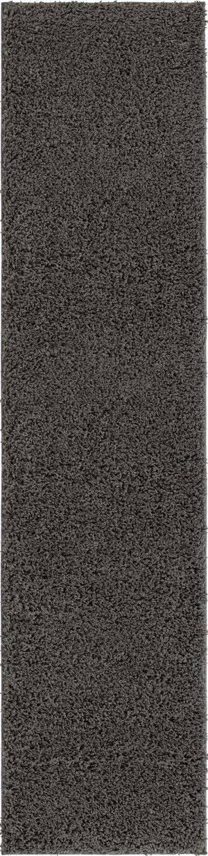 Dark Gray 2' 6 x 10' Everyday Shag Runner Area Rug Thick Soft Touch Fluffy & Plush Shaggy Pile 100% Polypropylene With Cotton Backing Durable  Carpet for Sale at Rug Engine