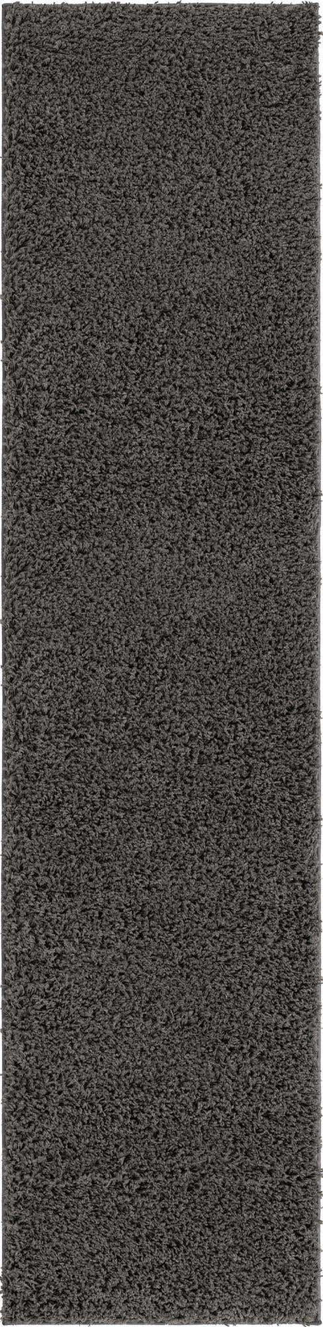Dark Gray 2' 6 x 10' Everyday Shag Runner Area Rug Thick Soft Touch Fluffy & Plush Shaggy Pile 100% Polypropylene With Cotton Backing Durable  Carpet for Sale at Rug Engine