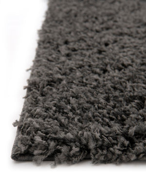 Dark Gray 2' 6 x 19' 8 Everyday Shag Runner Area Rug Thick Soft Touch Fluffy & Plush Shaggy Pile 100% Polypropylene With Cotton Backing Durable  Carpet for Sale at Rug Engine