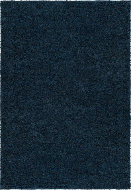 Navy Blue 10' x 13' 11 Everyday Shag Rectangle Area Rug Thick Soft Touch Fluffy & Plush Shaggy Pile 100% Polypropylene With Cotton Backing Durable  Carpet for Sale at Rug Engine