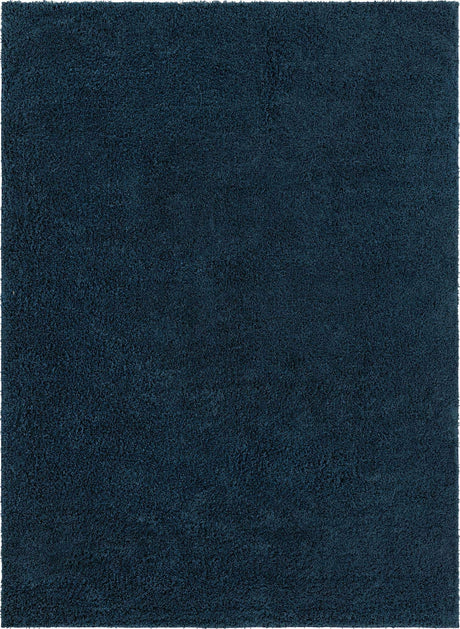 Navy Blue 10' x 13' Everyday Shag Rectangle Rug