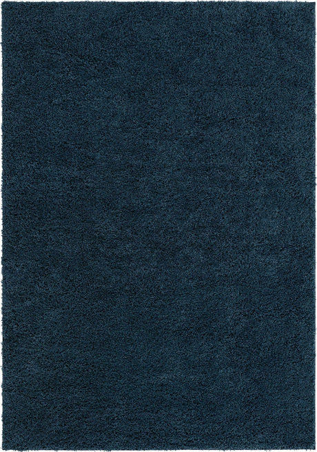 Navy Blue 8' x 11' Everyday Shag Rectangle Rug