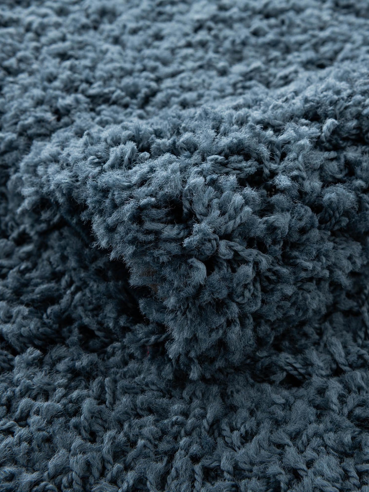 Navy Blue 4' x 6' Everyday Shag Rectangle Area Rug Thick Soft Touch Fluffy & Plush Shaggy Pile 100% Polypropylene With Cotton Backing Durable  Carpet for Sale at Rug Engine