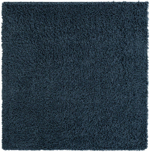 Navy Blue 5' x 5' Everyday Shag Square Area Rug Thick Soft Touch Fluffy & Plush Shaggy Pile 100% Polypropylene With Cotton Backing Durable  Carpet for Sale at Rug Engine