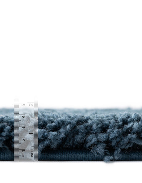 Navy Blue 5' x 5' Everyday Shag Round Area Rug Thick Soft Touch Fluffy & Plush Shaggy Pile 100% Polypropylene With Cotton Backing Durable  Carpet for Sale at Rug Engine
