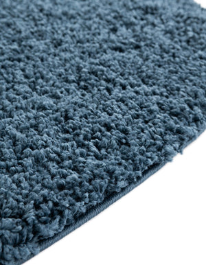 Navy Blue 10' 2 x 10' 2 Everyday Shag Round Area Rug Thick Soft Touch Fluffy & Plush Shaggy Pile 100% Polypropylene With Cotton Backing Durable  Carpet for Sale at Rug Engine