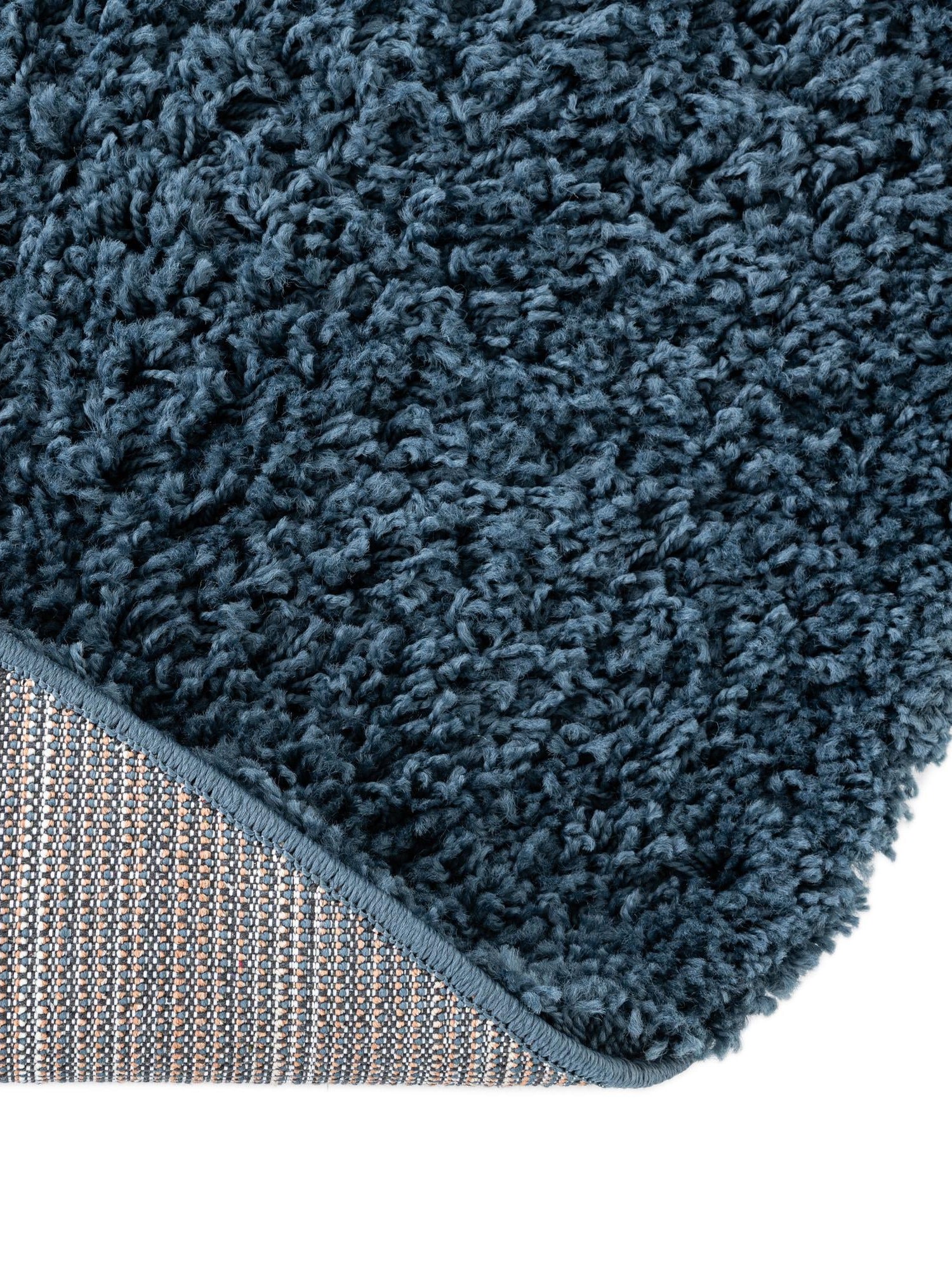Navy Blue 10' 2 x 10' 2 Everyday Shag Round Area Rug Thick Soft Touch Fluffy & Plush Shaggy Pile 100% Polypropylene With Cotton Backing Durable  Carpet for Sale at Rug Engine