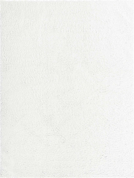 Snow White 9' x 12' Everyday Shag Rectangle Area Rug Thick Soft Touch Fluffy & Plush Shaggy Pile 100% Polypropylene With Cotton Backing Durable  Carpet for Sale at Rug Engine