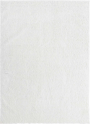 Snow White 8' x 11' Everyday Shag Rectangle Area Rug Thick Soft Touch Fluffy & Plush Shaggy Pile 100% Polypropylene With Cotton Backing Durable  Carpet for Sale at Rug Engine