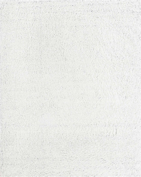Snow White 8' x 10' Everyday Shag Rectangle Area Rug Thick Soft Touch Fluffy & Plush Shaggy Pile 100% Polypropylene With Cotton Backing Durable  Carpet for Sale at Rug Engine