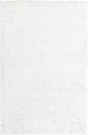 Snow White 6' x 9' Everyday Shag Rectangle Area Rug Thick Soft Touch Fluffy & Plush Shaggy Pile 100% Polypropylene With Cotton Backing Durable  Carpet for Sale at Rug Engine