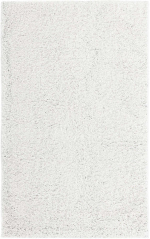 Snow White 5' x 8' Everyday Shag Rectangle Area Rug Thick Soft Touch Fluffy & Plush Shaggy Pile 100% Polypropylene With Cotton Backing Durable  Carpet for Sale at Rug Engine