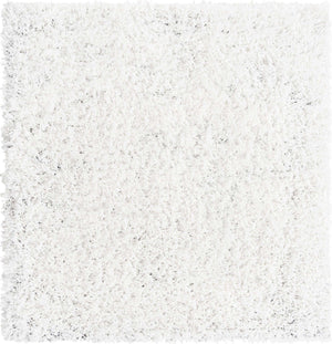 Snow White 3' 3 x 3' 3 Everyday Shag Square Area Rug Thick Soft Touch Fluffy & Plush Shaggy Pile 100% Polypropylene With Cotton Backing Durable  Carpet for Sale at Rug Engine