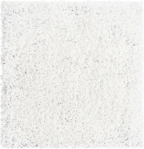 Snow White 3' 3 x 3' 3 Everyday Shag Square Area Rug Thick Soft Touch Fluffy & Plush Shaggy Pile 100% Polypropylene With Cotton Backing Durable  Carpet for Sale at Rug Engine