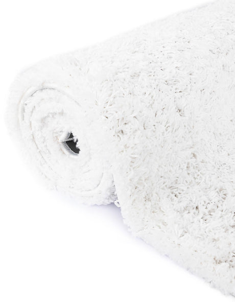 Snow White 4' x 4' Everyday Shag Octagon Area Rug Thick Soft Touch Fluffy & Plush Shaggy Pile 100% Polypropylene With Cotton Backing Durable  Carpet for Sale at Rug Engine