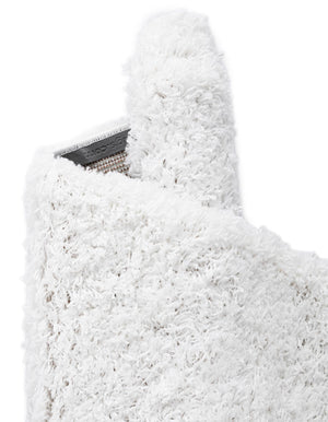 Snow White 12' 4 x 12' 4 Everyday Shag Round Area Rug Thick Soft Touch Fluffy & Plush Shaggy Pile 100% Polypropylene With Cotton Backing Durable  Carpet for Sale at Rug Engine