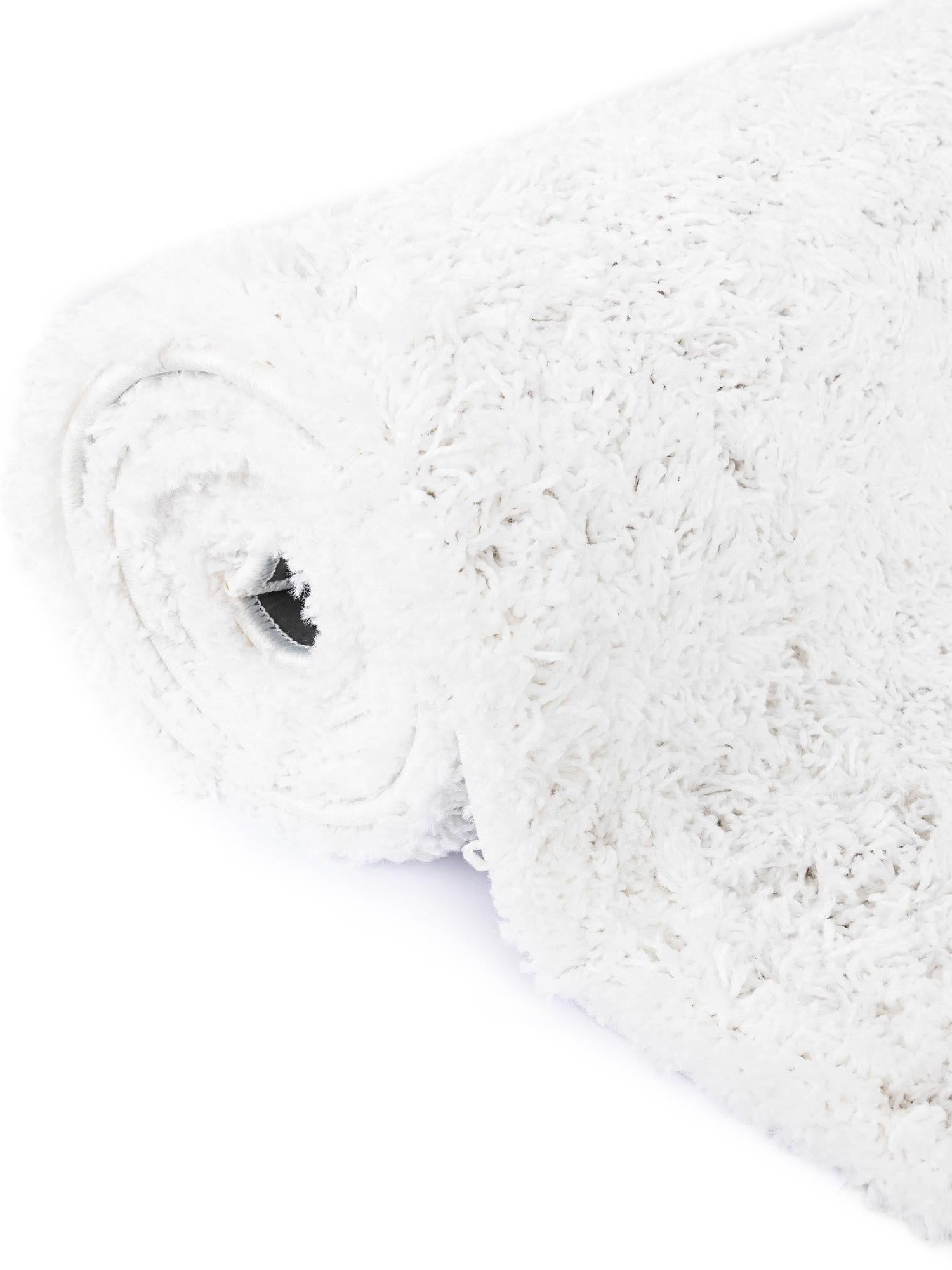 Snow White 4' x 4' Everyday Shag Round Area Rug Thick Soft Touch Fluffy & Plush Shaggy Pile 100% Polypropylene With Cotton Backing Durable  Carpet for Sale at Rug Engine
